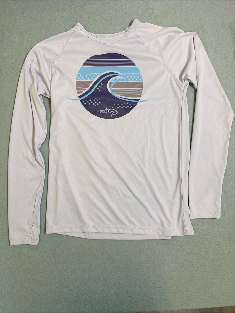 Reel Life Men’s Sun defender UPF 50+ UV long sleeve performance shirt